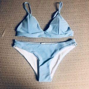Baby blue bikini